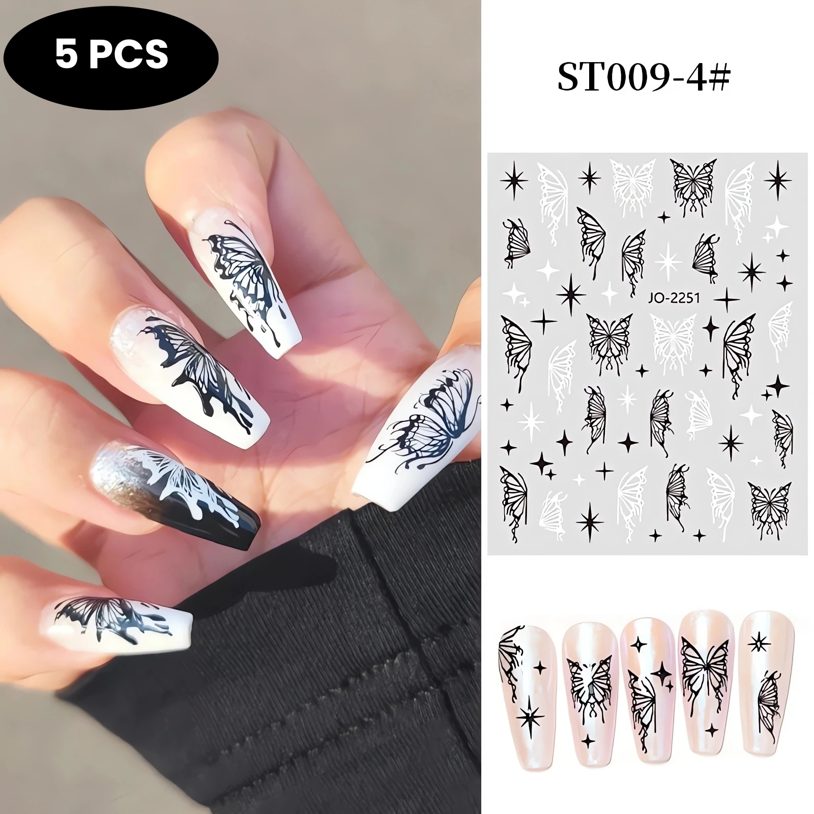 Black and White 3D Nail Art Stickers Abstract Flower DIY Sliders Sexy Woman Design Self-Adhesive Manicure Ornaments
Black and White 3D Nail Art Stickers Abstract Flower DIY Sliders Sexy Woman Design Self-Adhesive Manicure Ornaments