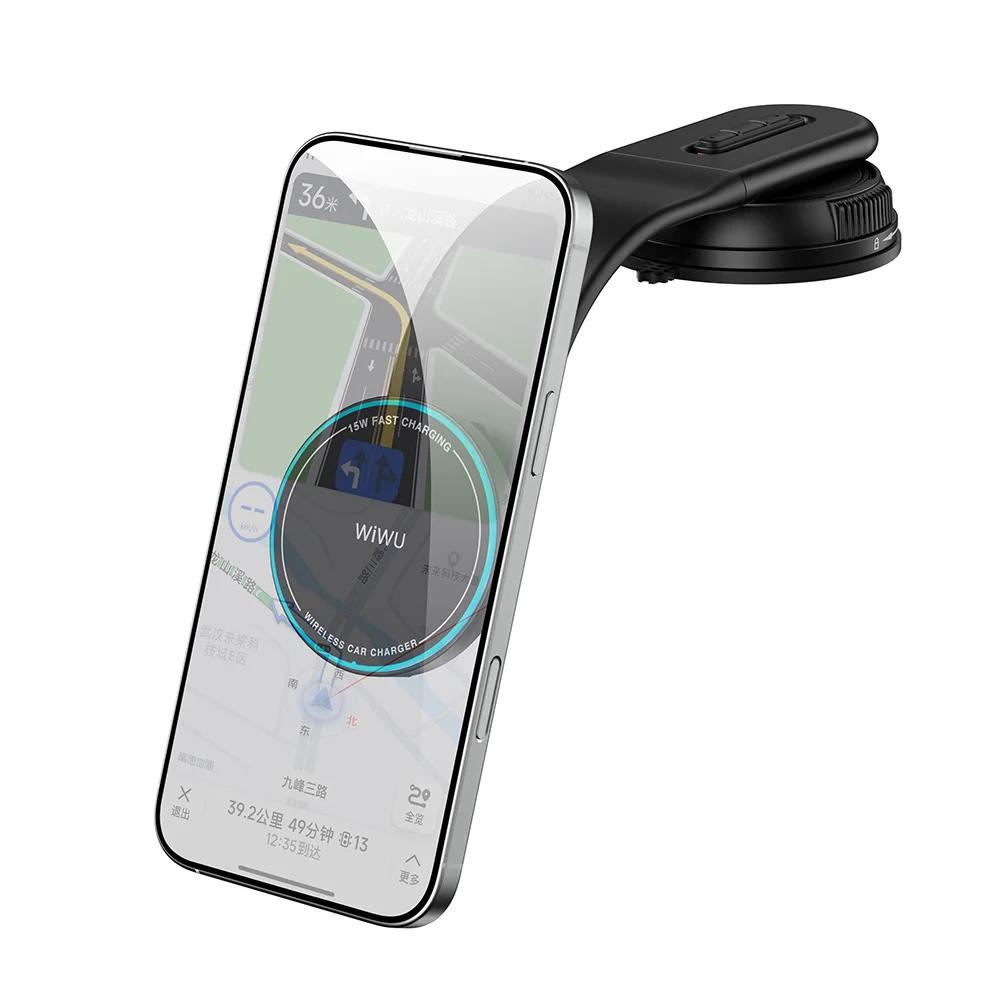 WiWU Flexible Bending Wireless Car Charger Foldable Magnetic Stand for iPhone 17 Pro Max Freely Adjustable Mobile Phone Stand
WiWU Flexible Bending Wireless Car Charger Foldable Magnetic Stand for iPhone 17 Pro Max Freely Adjustable Mobile Phone Stand