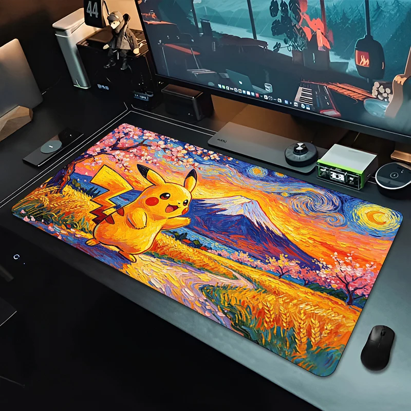 Mouse Pad Pokemon Pikachus Rubber Extended Gamer Desk mat PC Computer Keyboard Pad Thickened gaming Gamer Accessories mousepad
Mouse Pad Pokemon Pikachus Rubber Extended Gamer Desk mat PC Computer Keyboard Pad Thickened gaming Gamer Accessories mousepad