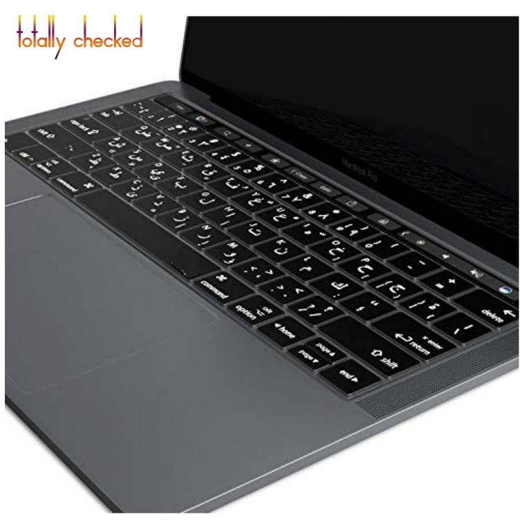 Чехол для клавиатуры в арабском и английском стиле США для нового MacBook Pro 13 дюймов A1706 и Pro 15 дюймов A1707 2017, версия с сенсорной панелью, американская версия
Чехол для клавиатуры в арабском и английском стиле США для нового MacBook Pro 13 дюймов A1706 и Pro 15 дюймов A1707 2017, версия с сенсорной панелью, американская версия