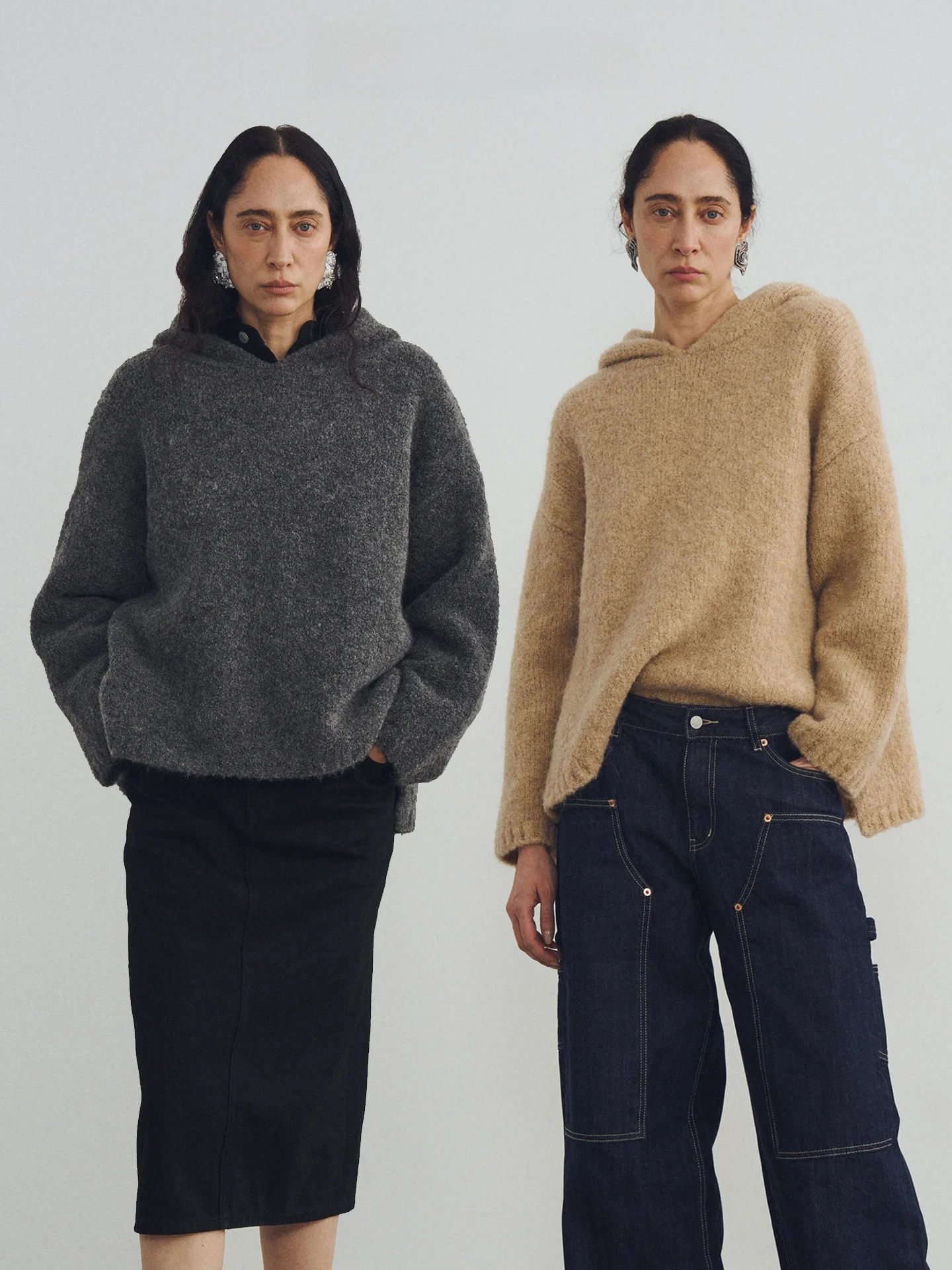 Вязаный свитер ZUCCOS из шерсти с капюшоном, свободный крой, мягкий, теплый, дышащий, комфортный, базовый, для весны, осени, зимы, с круглым вырезом
Вязаный свитер ZUCCOS из шерсти с капюшоном, свободный крой, мягкий, теплый, дышащий, комфортный, базовый, для весны, осени, зимы, с круглым вырезом