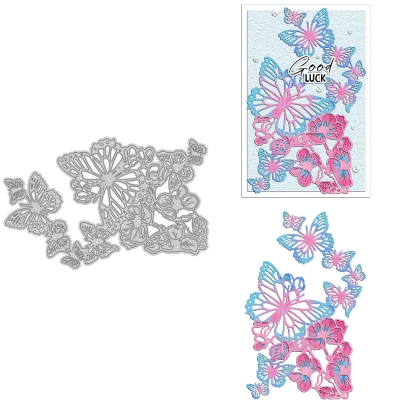 Butterfly Shape Carbon Steel Cutting Dies For Scrapbooking Card Making, Handmade Paper Art, Metal Embossing Die Wholesale
Butterfly Shape Carbon Steel Cutting Dies For Scrapbooking Card Making, Handmade Paper Art, Metal Embossing Die Wholesale