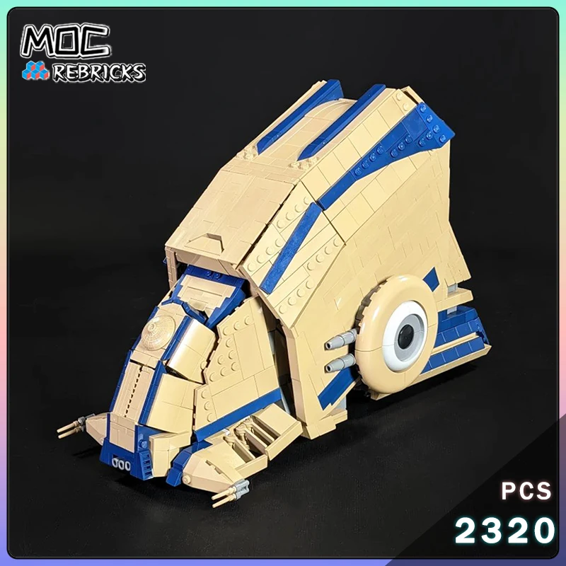 Star Movie MOC Super Tank Minifig Scale Heavy Weapons Model Building Blocks Assembly DIY Originality Bricks Boy Toy Xmas Gifts
Star Movie MOC Super Tank Minifig Scale Heavy Weapons Model Building Blocks Assembly DIY Originality Bricks Boy Toy Xmas Gifts 