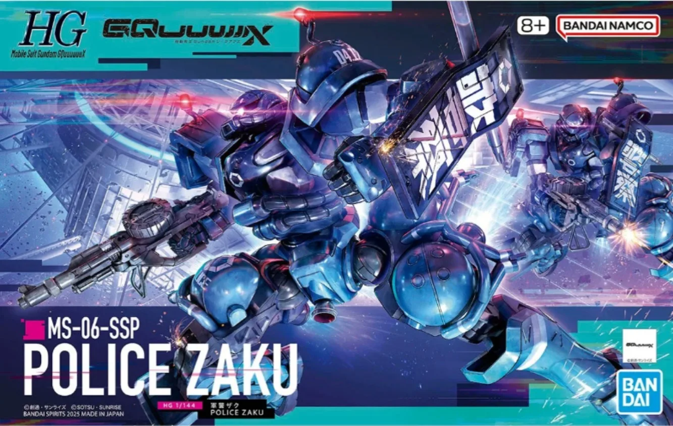 BANDAI SPIRITS HG Series MS-06-SSP Police Zaku Action Figures Mobile Suit Gundam Anime Model Kit Collectible Gifts
BANDAI SPIRITS HG Series MS-06-SSP Police Zaku Action Figures Mobile Suit Gundam Anime Model Kit Collectible Gifts
