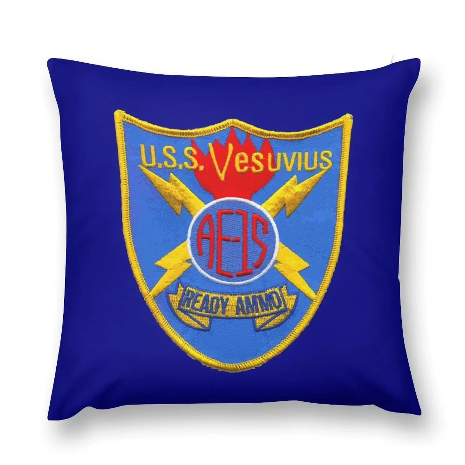 USS VESUVIUS (AE-15) SHIP'S STORE Throw Pillow Decorative pillowcase Ornamental Pillow Sofa Covers pillow
USS VESUVIUS (AE-15) SHIP'S STORE Throw Pillow Decorative pillowcase Ornamental Pillow Sofa Covers pillow