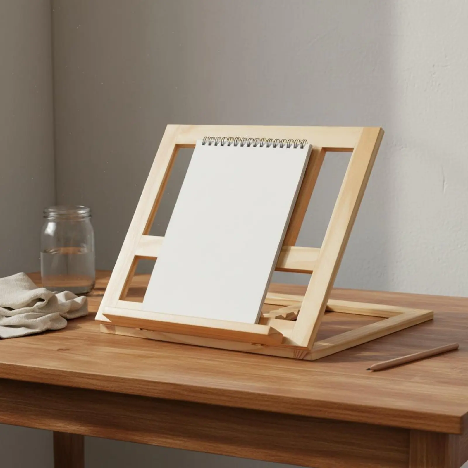 Portable Art Easel Set Sturdy Foldable Drawing Easel Adjustable Drawing Board Non-Slip Feet Wooden Sketch Board for Studio
Portable Art Easel Set Sturdy Foldable Drawing Easel Adjustable Drawing Board Non-Slip Feet Wooden Sketch Board for Studio