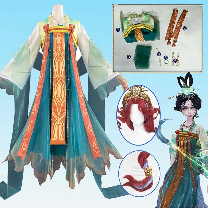 Euro 7 Cos Identity Ⅴ Cosplay Grace Naiad Yao Cai Costume Halloween Carnival Chinese Style Gorgeous Hanfu Dress Props and A 【【【2
Euro 7 Cos Identity Ⅴ Cosplay Grace Naiad Yao Cai Costume Halloween Carnival Chinese Style Gorgeous Hanfu Dress Props and A 【【【2
