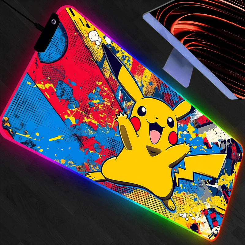 LED Mouse Pad Large Gamer XXL Keyboard RGB Desk Mouse Mat Carpet Backlight Gaming Notbook Mousepad Pokemon Pikachu
LED Mouse Pad Large Gamer XXL Keyboard RGB Desk Mouse Mat Carpet Backlight Gaming Notbook Mousepad Pokemon Pikachu