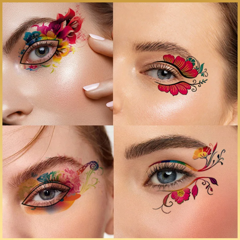 Disposable Eye Shadow Stickers Long Lasting Waterproof Sweat Resistant for Festival Stage Party Makeup Kit Easy Use
Disposable Eye Shadow Stickers Long Lasting Waterproof Sweat Resistant for Festival Stage Party Makeup Kit Easy Use