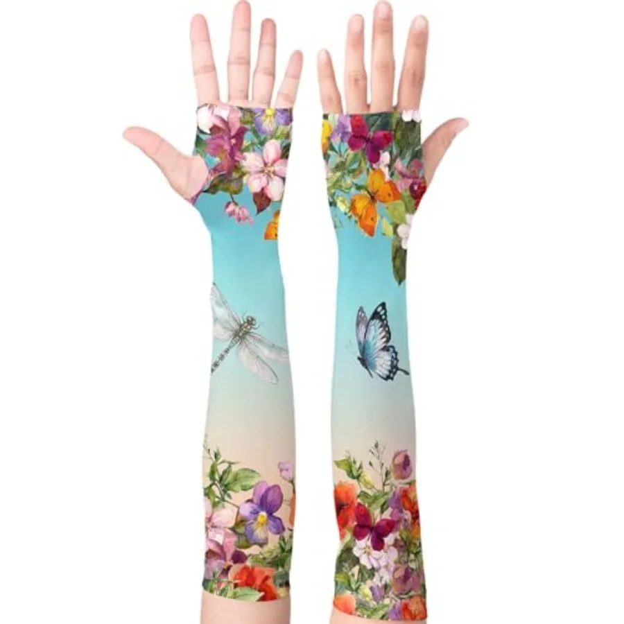 Gardening Sleeves Farm Sun Protection Arm Cooling Sleeves Thorn Proof Garden for Women Men with Thumb Hole
Gardening Sleeves Farm Sun Protection Arm Cooling Sleeves Thorn Proof Garden for Women Men with Thumb Hole
