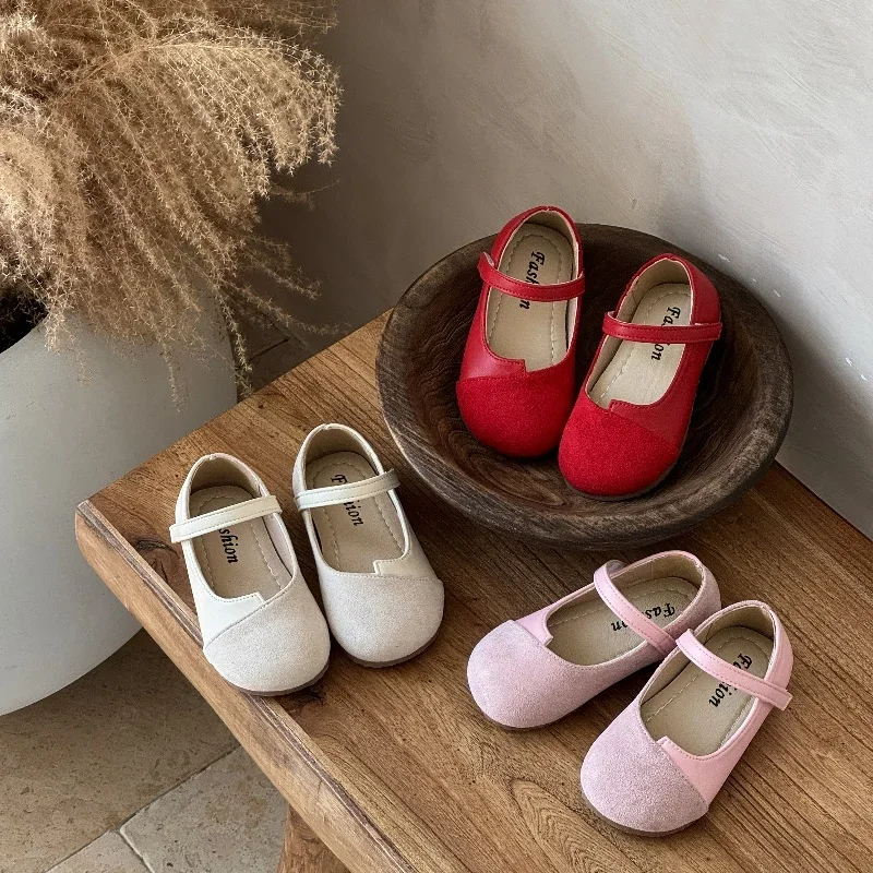 Spring Autumn Shoes for Girls Dopamine Color Leather Mary Jane Shoes Child Soft Sole Hook & Loop Ballet Flats Kids Casual Shoes
Spring Autumn Shoes for Girls Dopamine Color Leather Mary Jane Shoes Child Soft Sole Hook & Loop Ballet Flats Kids Casual Shoes