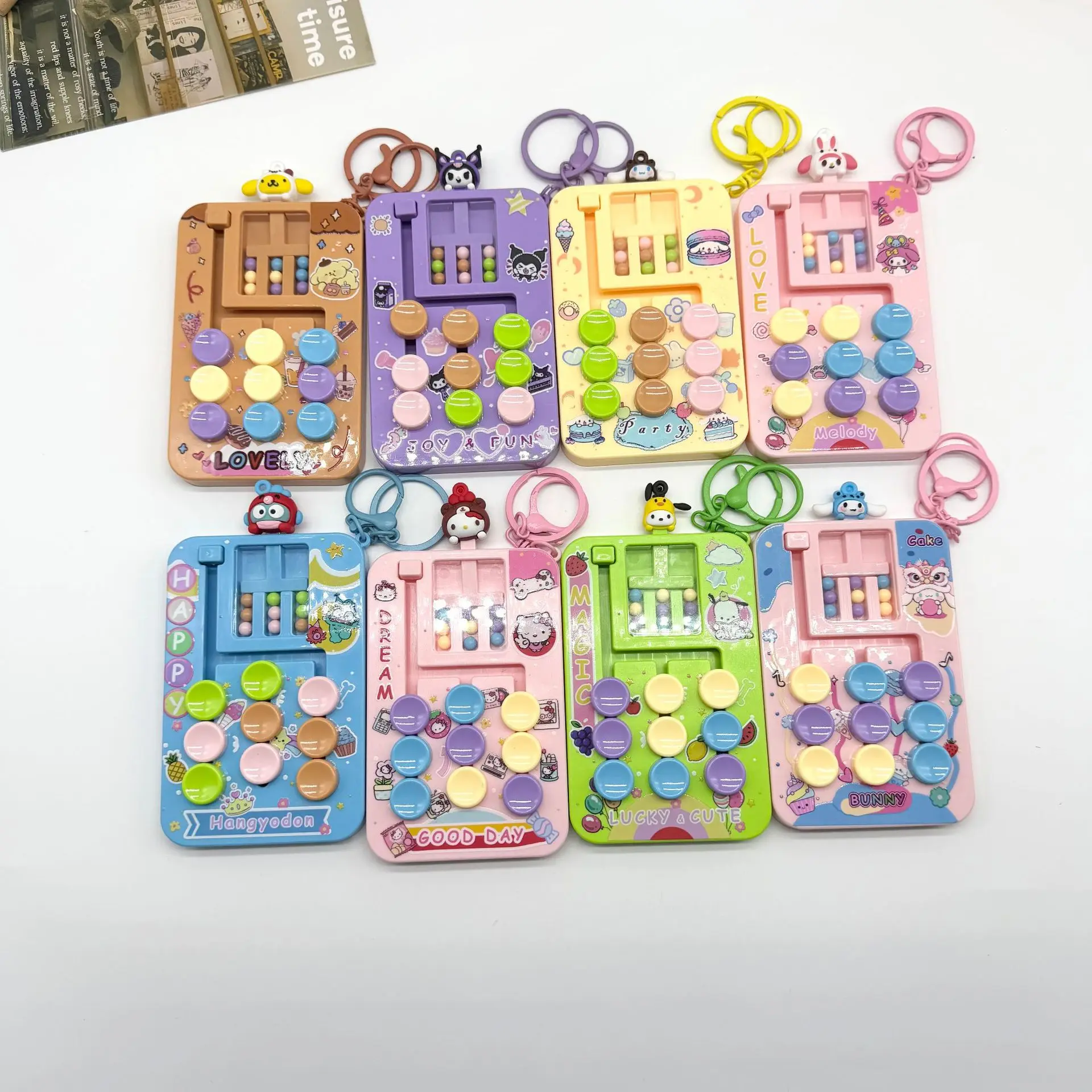 New Product Original: Si San Li Ou Kuromi My Melody Clownfish Pudding Dog Pochacco HelloKitty Rolling Toy Super Cute
New Product Original: Si San Li Ou Kuromi My Melody Clownfish Pudding Dog Pochacco HelloKitty Rolling Toy Super Cute