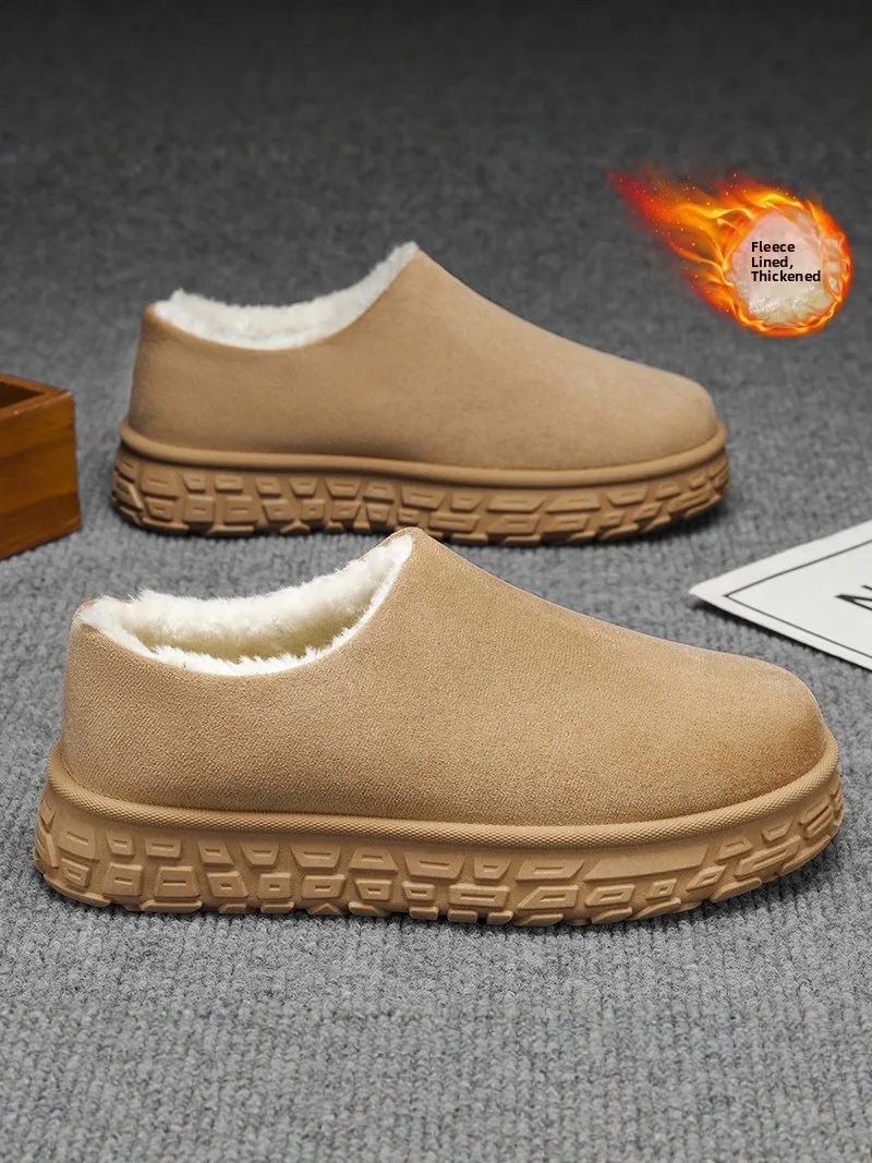Men's Winter Snow Boots 2025 New Style Outdoor Thickened Fleece Lined Leather And Fur Integrated Warm Cotton Boots Bken Cotto...
Men's Winter Snow Boots 2025 New Style Outdoor Thickened Fleece Lined Leather And Fur Integrated Warm Cotton Boots Bken Cotto...