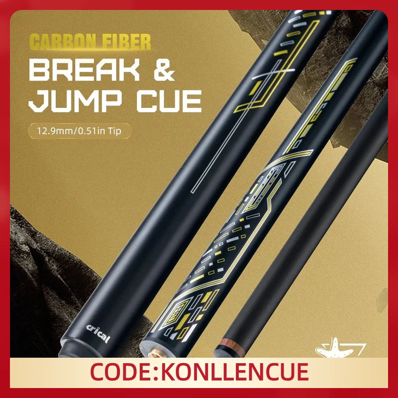 Crical Carbon Energy Break Punch cue with Jump cue 13mm Tip uniloc Joint for Billiard Pool Cue Stick
Crical Carbon Energy Break Punch cue with Jump cue 13mm Tip uniloc Joint for Billiard Pool Cue Stick