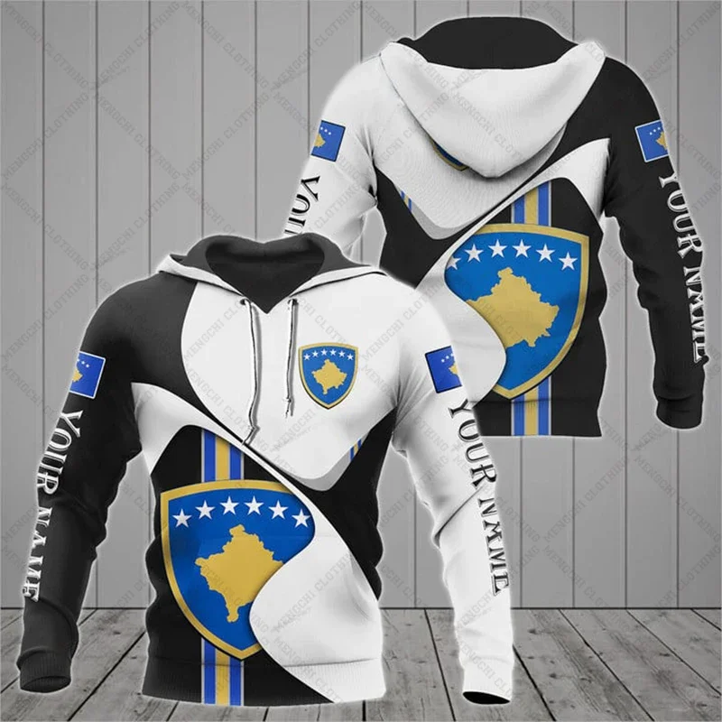 Custom Name Kosova Emblem Graphic Unisex Hoodies Loose Men's Fashion Sweatshirts Boy Casual Pullover Oversized Streetwear Tops
Custom Name Kosova Emblem Graphic Unisex Hoodies Loose Men's Fashion Sweatshirts Boy Casual Pullover Oversized Streetwear Tops