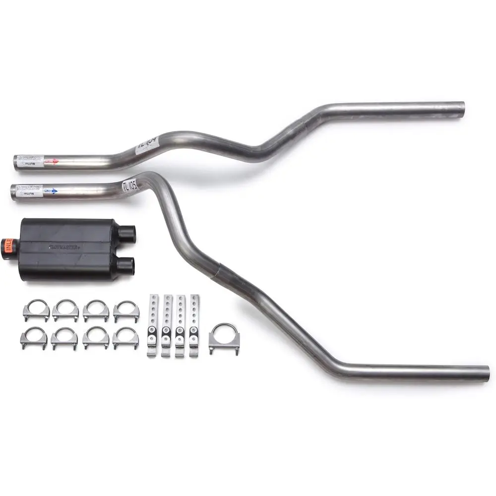 40 Mandrel-Bent Dual Exhaust Kit for Trucks without Muffler Tips
40 Mandrel-Bent Dual Exhaust Kit for Trucks without Muffler Tips