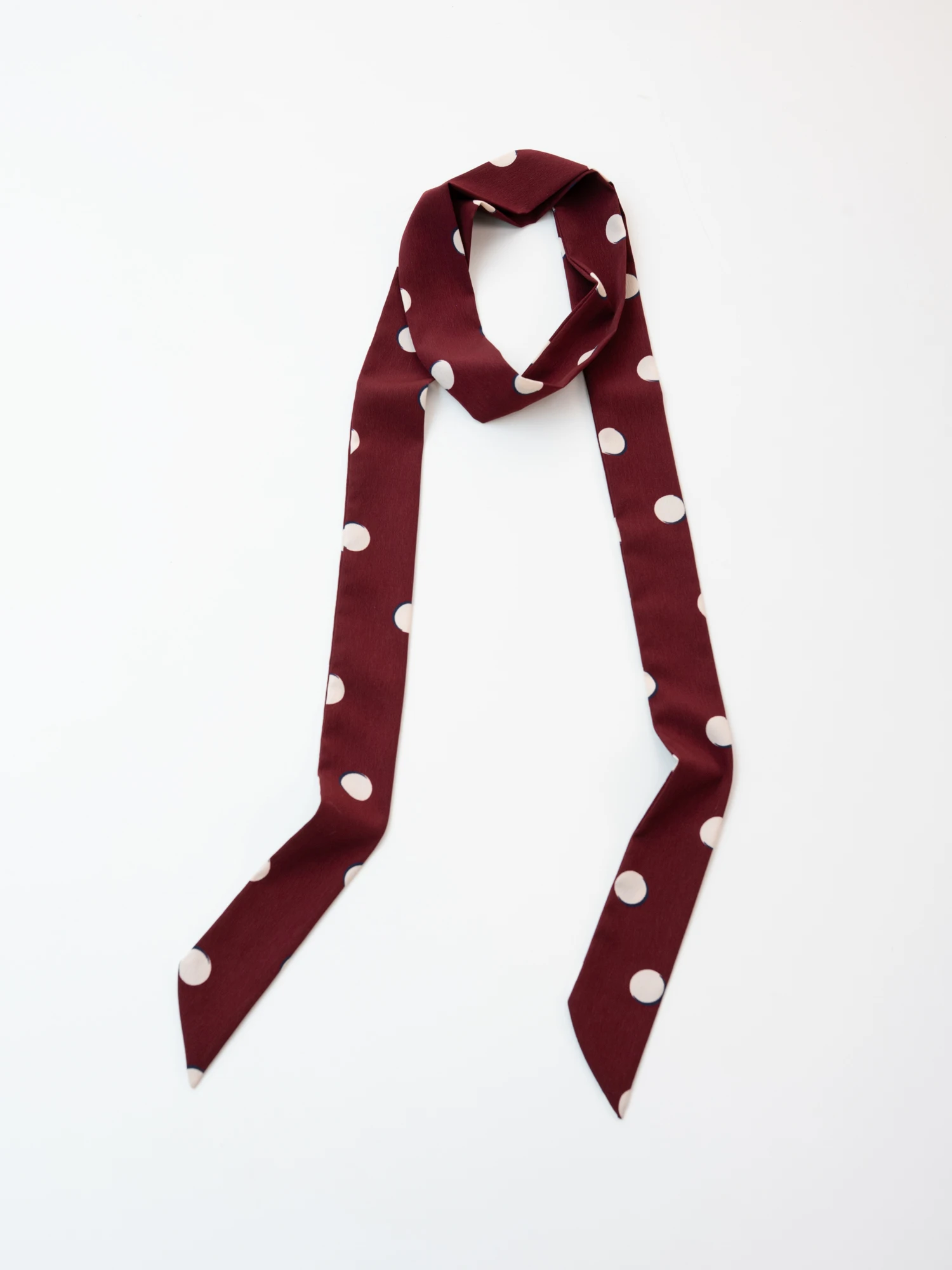 GOTAN Vintage Polka Dot Narrow Long Sash Wine Red Olive Green Artistic Long Scarf Women's White Enhancing Korean Style Polyes...
GOTAN Vintage Polka Dot Narrow Long Sash Wine Red Olive Green Artistic Long Scarf Women's White Enhancing Korean Style Polyes...