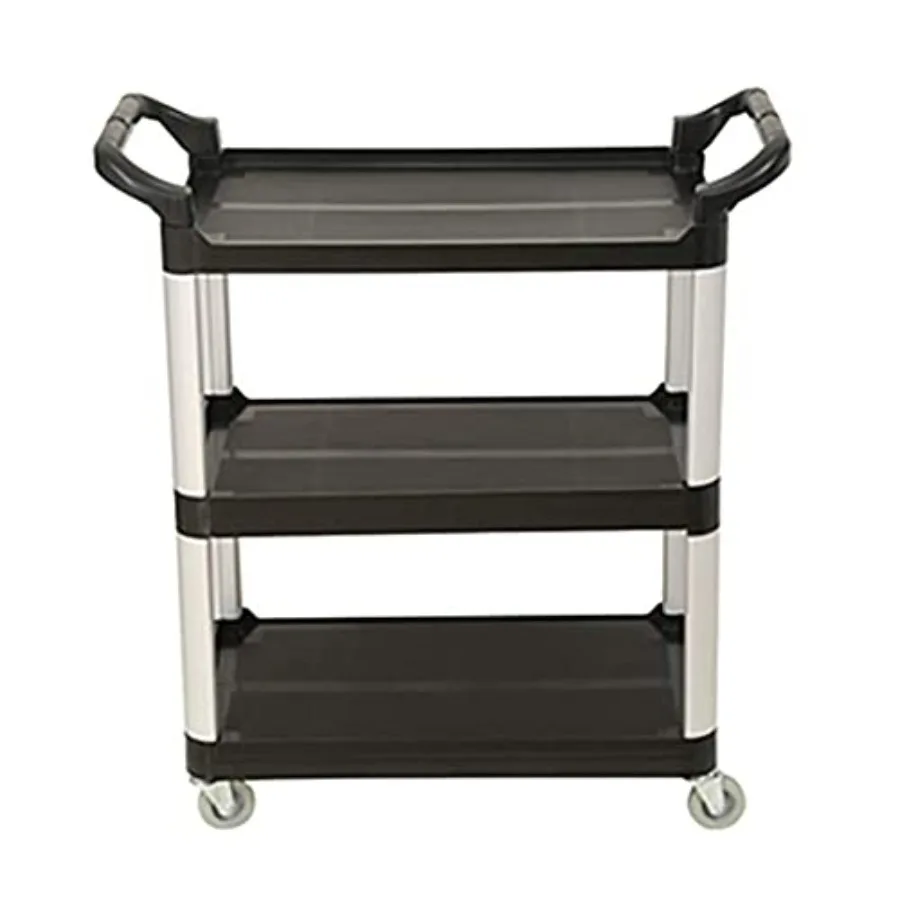 Carts, Storage Car Service Car Utility Vehicle Multifunction Portable Trolley Home Trolley Black Hotel Catering Cart with Handl
Carts, Storage Car Service Car Utility Vehicle Multifunction Portable Trolley Home Trolley Black Hotel Catering Cart with Handl