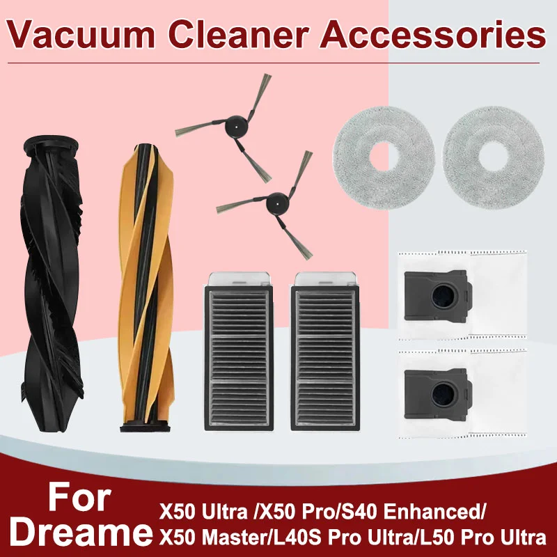 For Dreame X50 Ultra, X50 Master, X50s Pro Master, X50S Pro Ultra, L50 Pro Ultra, L40S Pro Ultra, Mova V50 Ultra Brush Filter
For Dreame X50 Ultra, X50 Master, X50s Pro Master, X50S Pro Ultra, L50 Pro Ultra, L40S Pro Ultra, Mova V50 Ultra Brush Filter