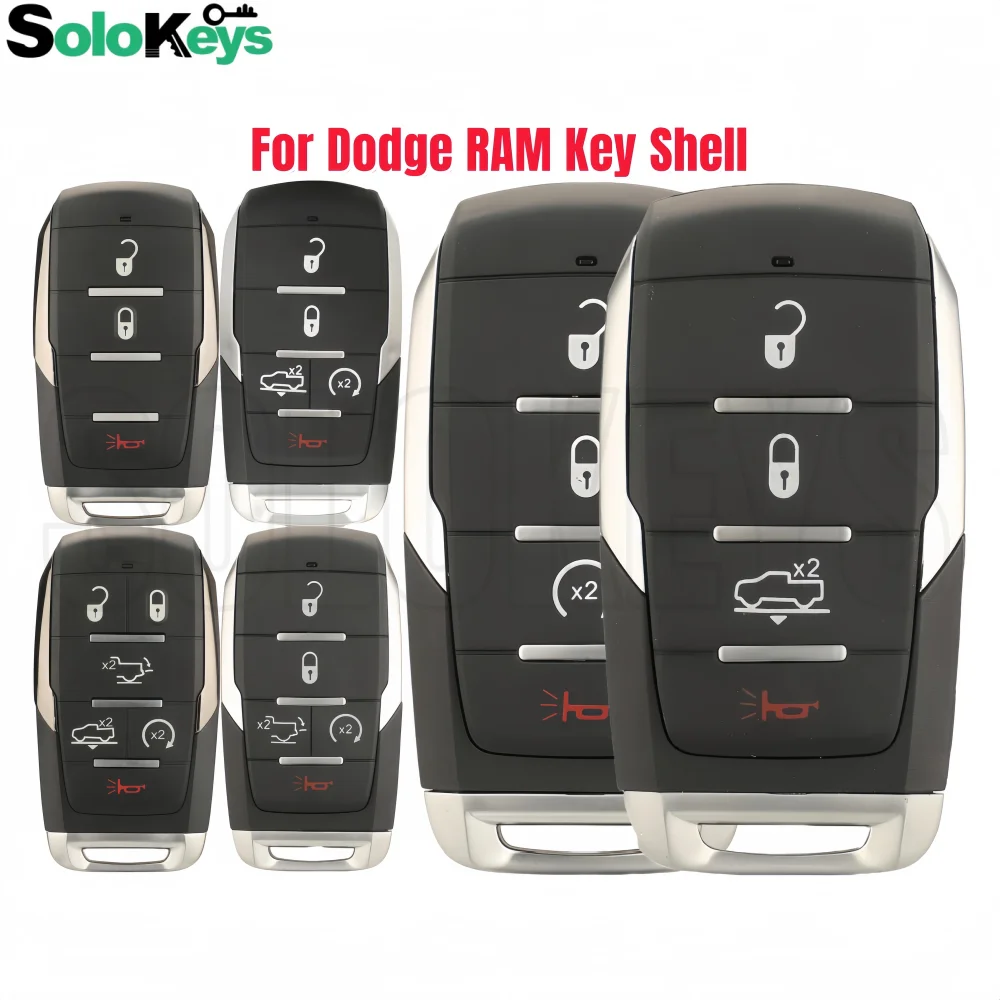 SOLOKEYS FCC ID:OHT- 4882056 Для Dodge RAM 1500 Limited LongHorn Truck 2019 2020 2021, умный чехол с дистанционным управлением
SOLOKEYS FCC ID:OHT- 4882056 Для Dodge RAM 1500 Limited LongHorn Truck 2019 2020 2021, умный чехол с дистанционным управлением