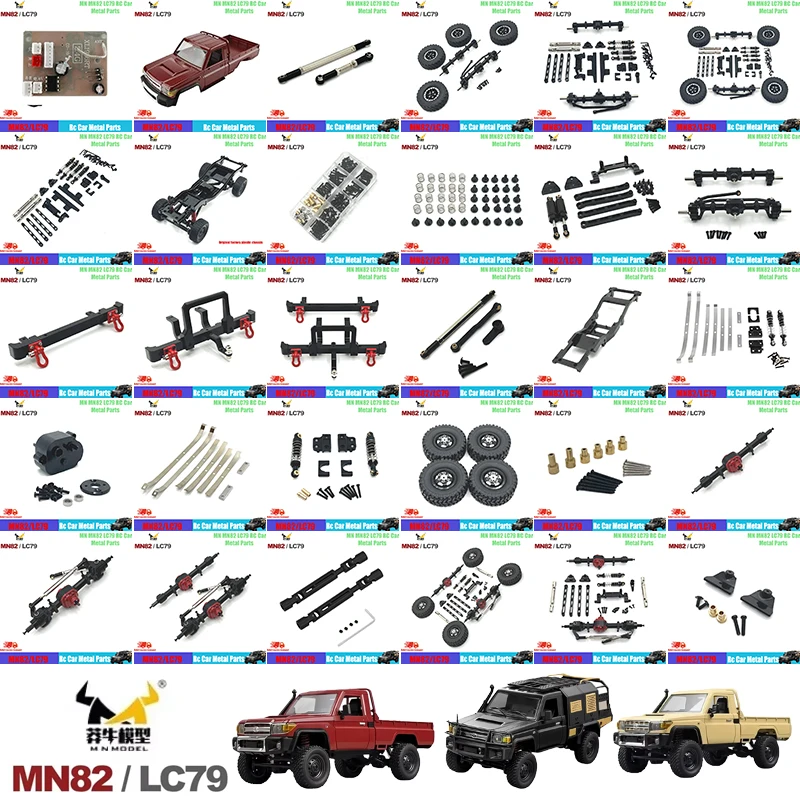 RC Car MN82/82S LC79 Metal Car Chassis Frame 1/12 Upgrade Parts Spare Parts Adult RC Track Parts MN Model and Other Accessories
RC Car MN82/82S LC79 Metal Car Chassis Frame 1/12 Upgrade Parts Spare Parts Adult RC Track Parts MN Model and Other Accessories