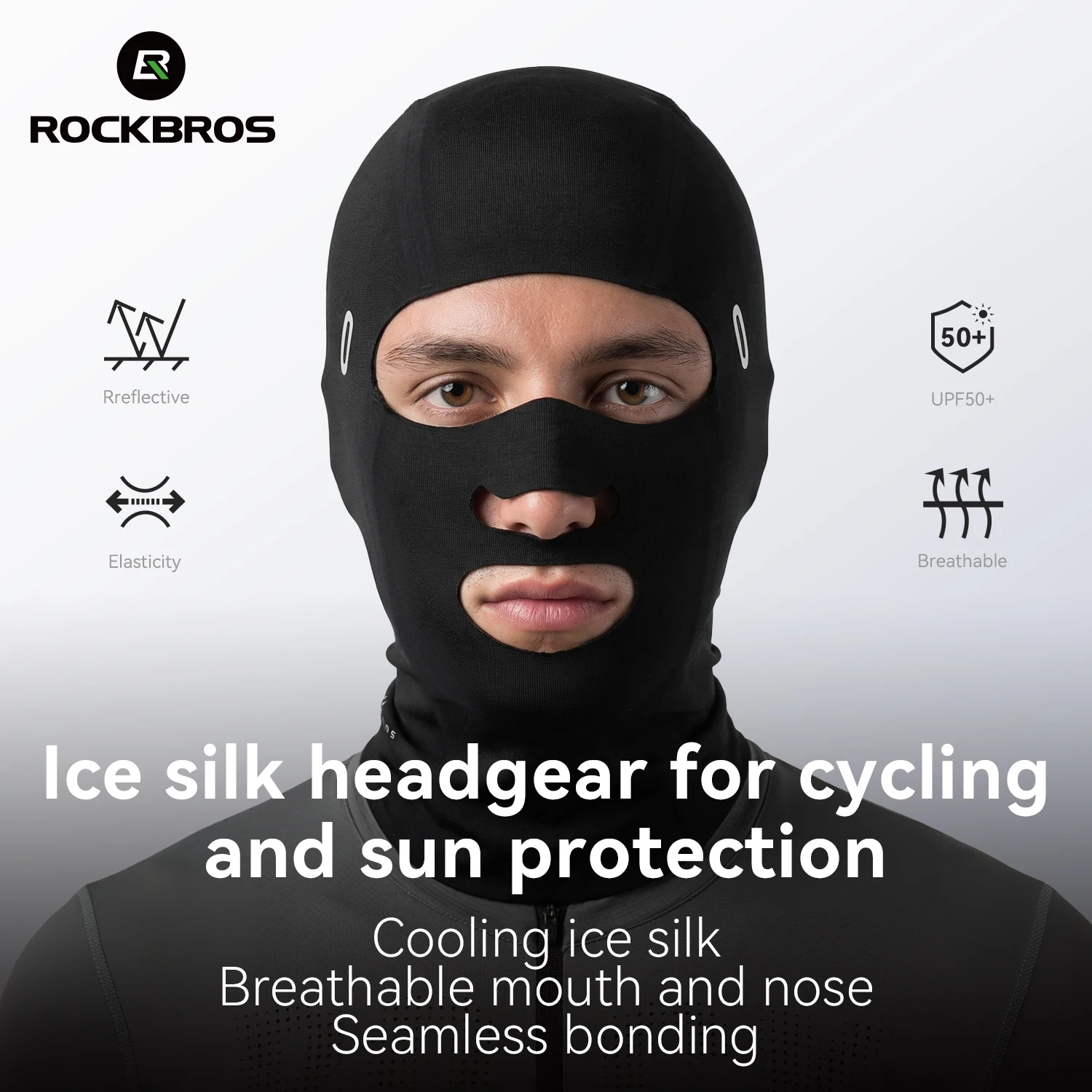 ROCKBROS Men Ice Silk Sun Protective Cycling Full Face Mask Summer Outdoor Windproof Bike Motorcycle Helmet Caps Hat Mask
ROCKBROS Men Ice Silk Sun Protective Cycling Full Face Mask Summer Outdoor Windproof Bike Motorcycle Helmet Caps Hat Mask