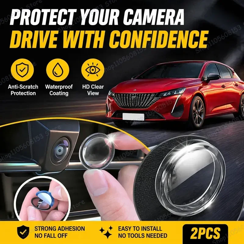 For Peugeot 308 2015-2026 360 Degree Reverse Camera Lens Protector PC Anti Scratch Cover Sticker Set for Backup Camera
For Peugeot 308 2015-2026 360 Degree Reverse Camera Lens Protector PC Anti Scratch Cover Sticker Set for Backup Camera