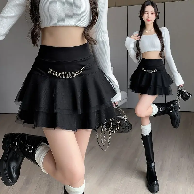 Lotus leaf edge high waisted cake short skirt Korean version women elastic high waist design sense fashion half skirt
Lotus leaf edge high waisted cake short skirt Korean version women elastic high waist design sense fashion half skirt