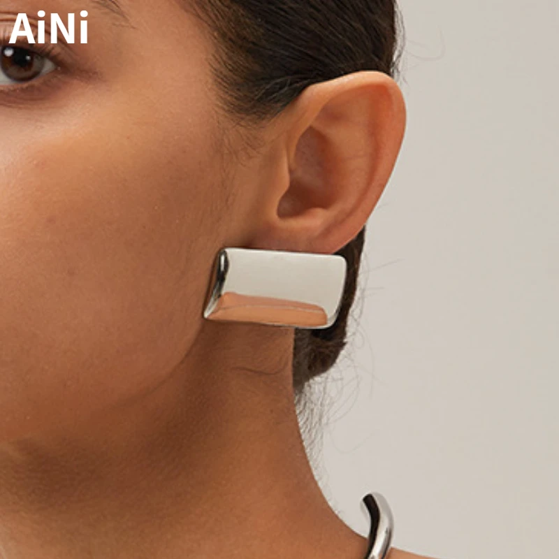 Modern Jewelry Vintage Temperament Metal Geometric Earrings For Women Party Gifts Simply Design Ear Accessories Hot Selling
Modern Jewelry Vintage Temperament Metal Geometric Earrings For Women Party Gifts Simply Design Ear Accessories Hot Selling