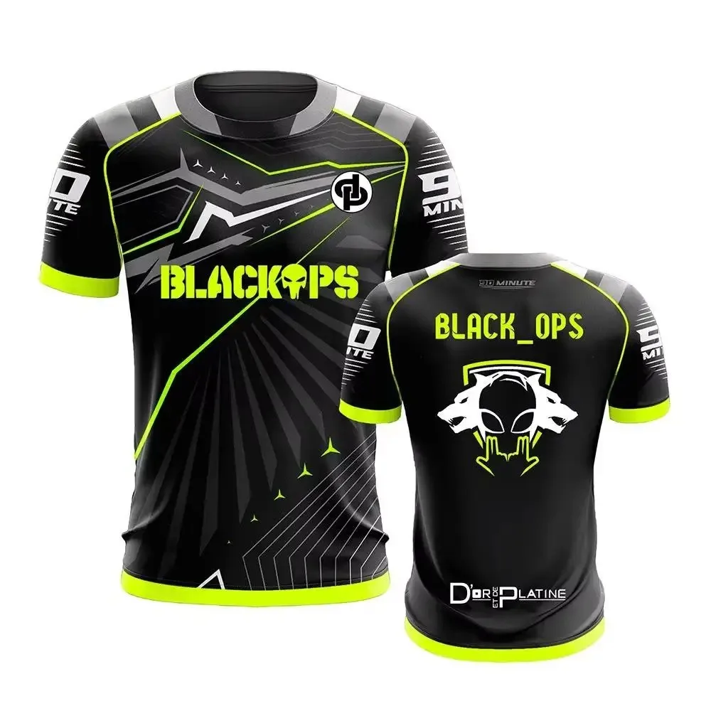 JUL New BLACKOPS Print 90Minute Jersey Men's And Women's Breathable Football T-Shirt Adult And Children's Short-Sleeve T-Shirt
JUL New BLACKOPS Print 90Minute Jersey Men's And Women's Breathable Football T-Shirt Adult And Children's Short-Sleeve T-Shirt