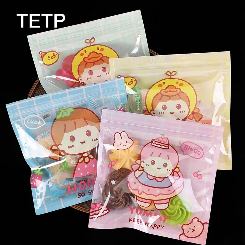 TETP 100Pcs Cartoon Little Girl Handmade Gift Packaging Bags for Snacks Candies Party Favor Sealed Accessories Gift Decoration
TETP 100Pcs Cartoon Little Girl Handmade Gift Packaging Bags for Snacks Candies Party Favor Sealed Accessories Gift Decoration