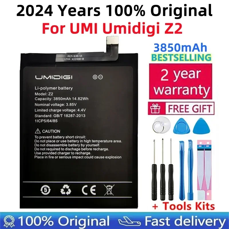 2024 Years 100% Original High Quality 3850mAh Replacement Battery For UMI UMIDIGI Z2 Cell Phone Batteries Bateria+Free Tools
2024 Years 100% Original High Quality 3850mAh Replacement Battery For UMI UMIDIGI Z2 Cell Phone Batteries Bateria+Free Tools
