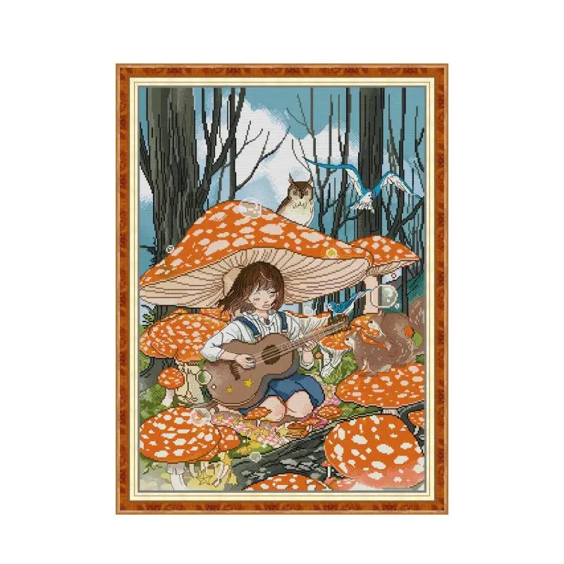 The Sound of Music in the Forest cross stitch kit 14ct 11ct count print canvas hand sew cross-stitching embroidery needlework
The Sound of Music in the Forest cross stitch kit 14ct 11ct count print canvas hand sew cross-stitching embroidery needlework