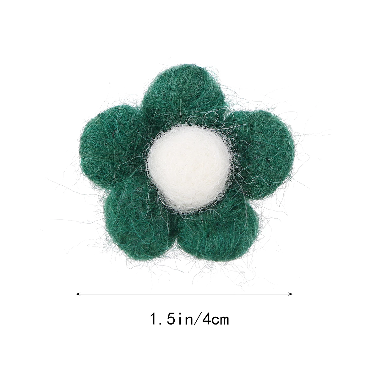 Wool Felt Balls Crafts Accessory Hairpins Decoration Five petal Flower DIY Decorations Soft Durable Colors Needle Felting
Wool Felt Balls Crafts Accessory Hairpins Decoration Five petal Flower DIY Decorations Soft Durable Colors Needle Felting