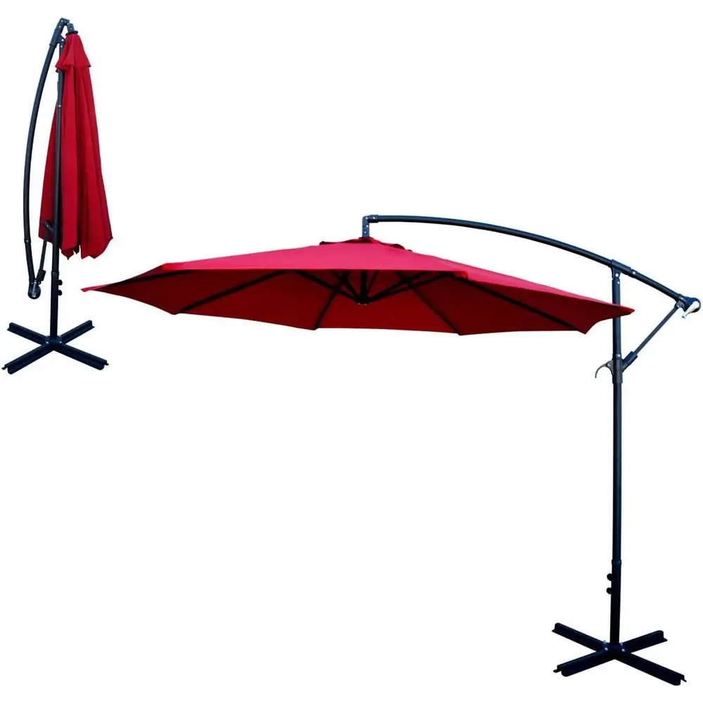 10t Oset Hanging Outdoor Market Patio Umbrella- Bury
10t Oset Hanging Outdoor Market Patio Umbrella- Bury