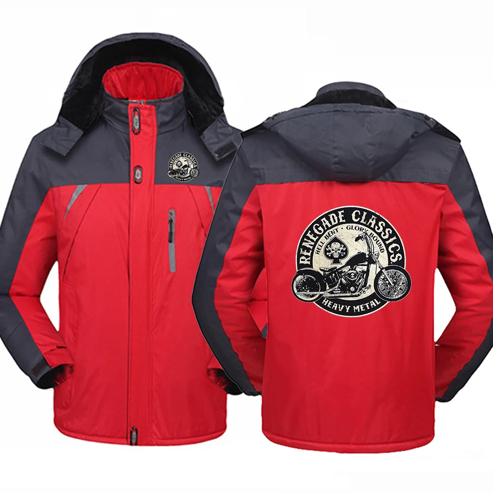 2025 Autumn Winter Man's Thickened Windbreaker Jacket Vintage Classic Glory Bounds Motorcycle Logo Print Leisure Hoodies Coat
2025 Autumn Winter Man's Thickened Windbreaker Jacket Vintage Classic Glory Bounds Motorcycle Logo Print Leisure Hoodies Coat