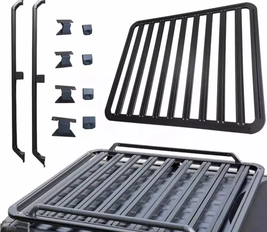 4X4 Offroad Cross Bar Frame Aluminum Alloy 4x4 Universal Rooftop Luggage Rack Car Roof Mount Basket
4X4 Offroad Cross Bar Frame Aluminum Alloy 4x4 Universal Rooftop Luggage Rack Car Roof Mount Basket