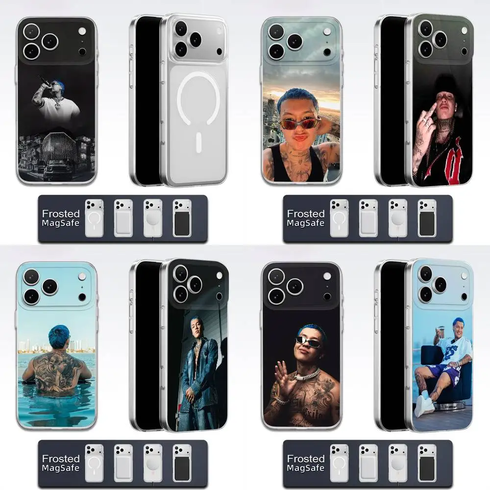 Phone Case For iPhone 17,16,15,14,13,12,11,Pro,Max,Plus,E,Air,Mini Magsafe Transparent Singer Rapper B-Blessd Cover
Phone Case For iPhone 17,16,15,14,13,12,11,Pro,Max,Plus,E,Air,Mini Magsafe Transparent Singer Rapper B-Blessd Cover