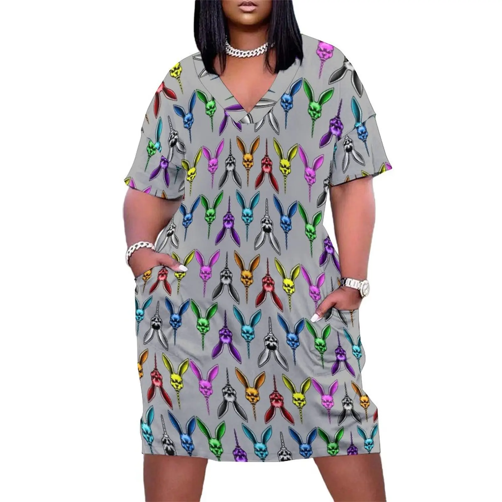 Frog Leap Studios Bunny set value pack 10 pieces FLS FrogLeapStudios fan art Loose Pocket Dress Party dresses for women
Frog Leap Studios Bunny set value pack 10 pieces FLS FrogLeapStudios fan art Loose Pocket Dress Party dresses for women