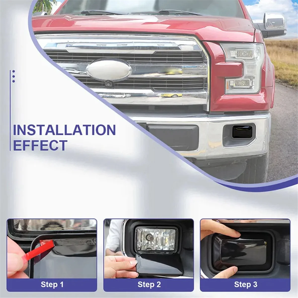 Smoked Front Fog Light Cover Decoration Trim Protection for Ford F150 2015-2020 Exterior Accessories
Smoked Front Fog Light Cover Decoration Trim Protection for Ford F150 2015-2020 Exterior Accessories