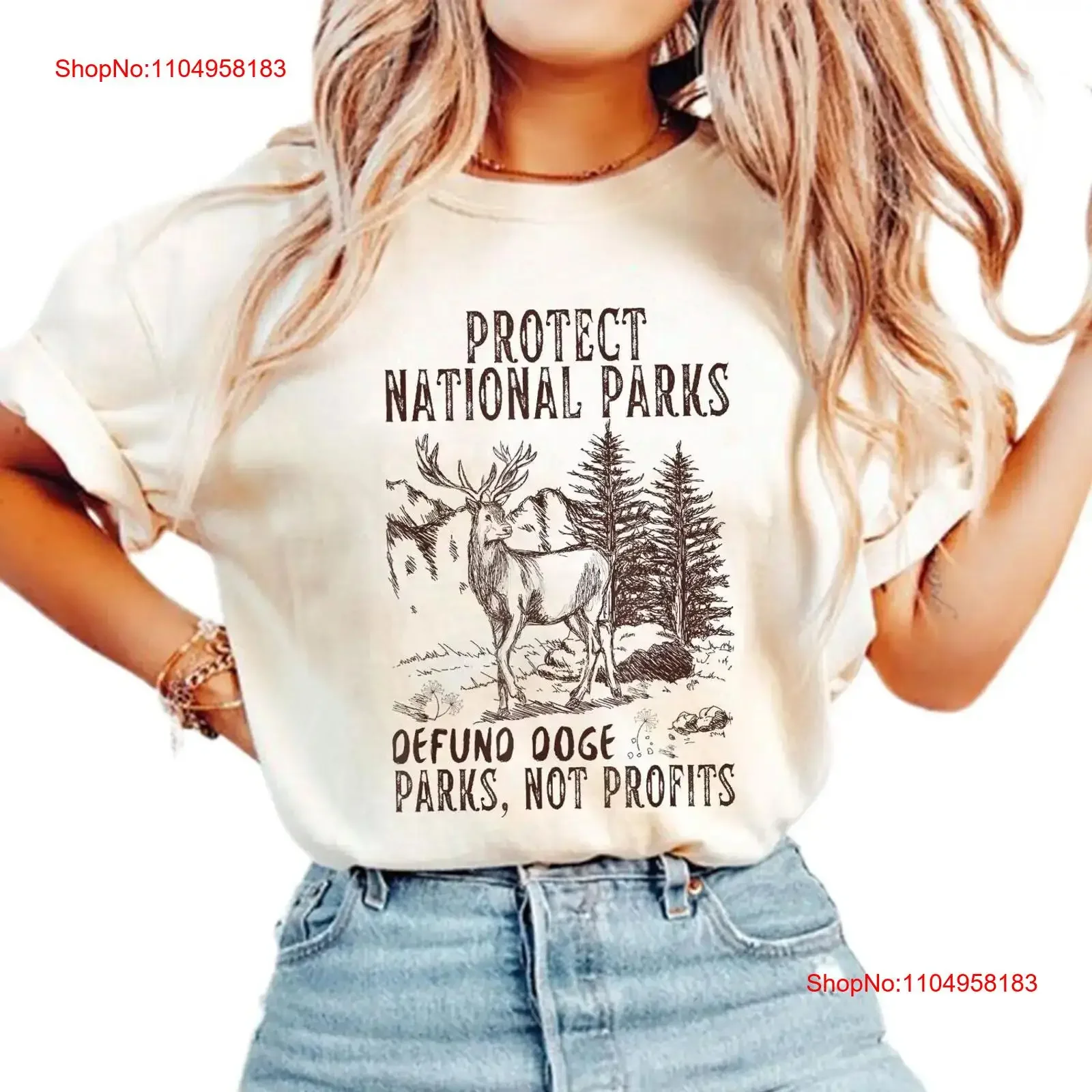 Protect National Parks Defund DOGE Support Not Profits T Shirt vintage Washed Soft streetwear Casual Slightly Stretched
Protect National Parks Defund DOGE Support Not Profits T Shirt vintage Washed Soft streetwear Casual Slightly Stretched