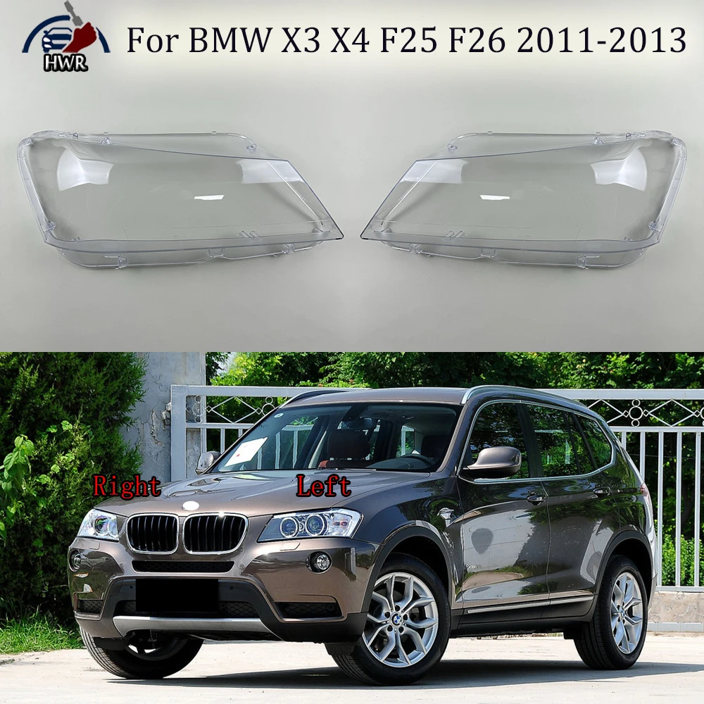 Headlamp Lamp Shell Headlight Cover Transparent Lampshade Plexiglass Replace Original Lens For BMW X3 X4 F25 F26 2011 2012 2013
Headlamp Lamp Shell Headlight Cover Transparent Lampshade Plexiglass Replace Original Lens For BMW X3 X4 F25 F26 2011 2012 2013