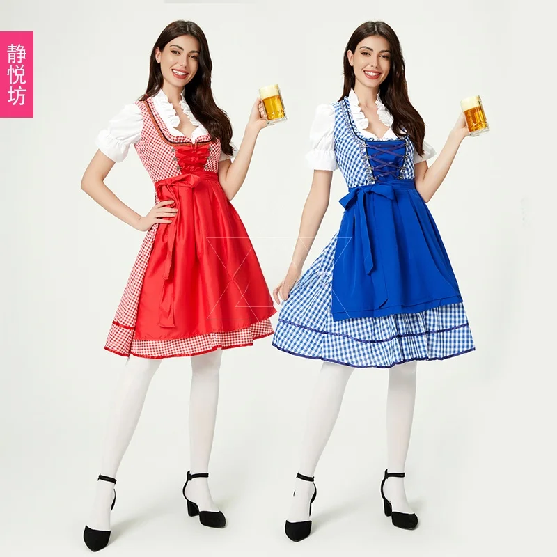 loween Adult Costume Mh Beer Festival Dr Carnival Stage Performance Clothing Red Women's Ethnic Wear Summer 2024
loween Adult Costume Mh Beer Festival Dr Carnival Stage Performance Clothing Red Women's Ethnic Wear Summer 2024