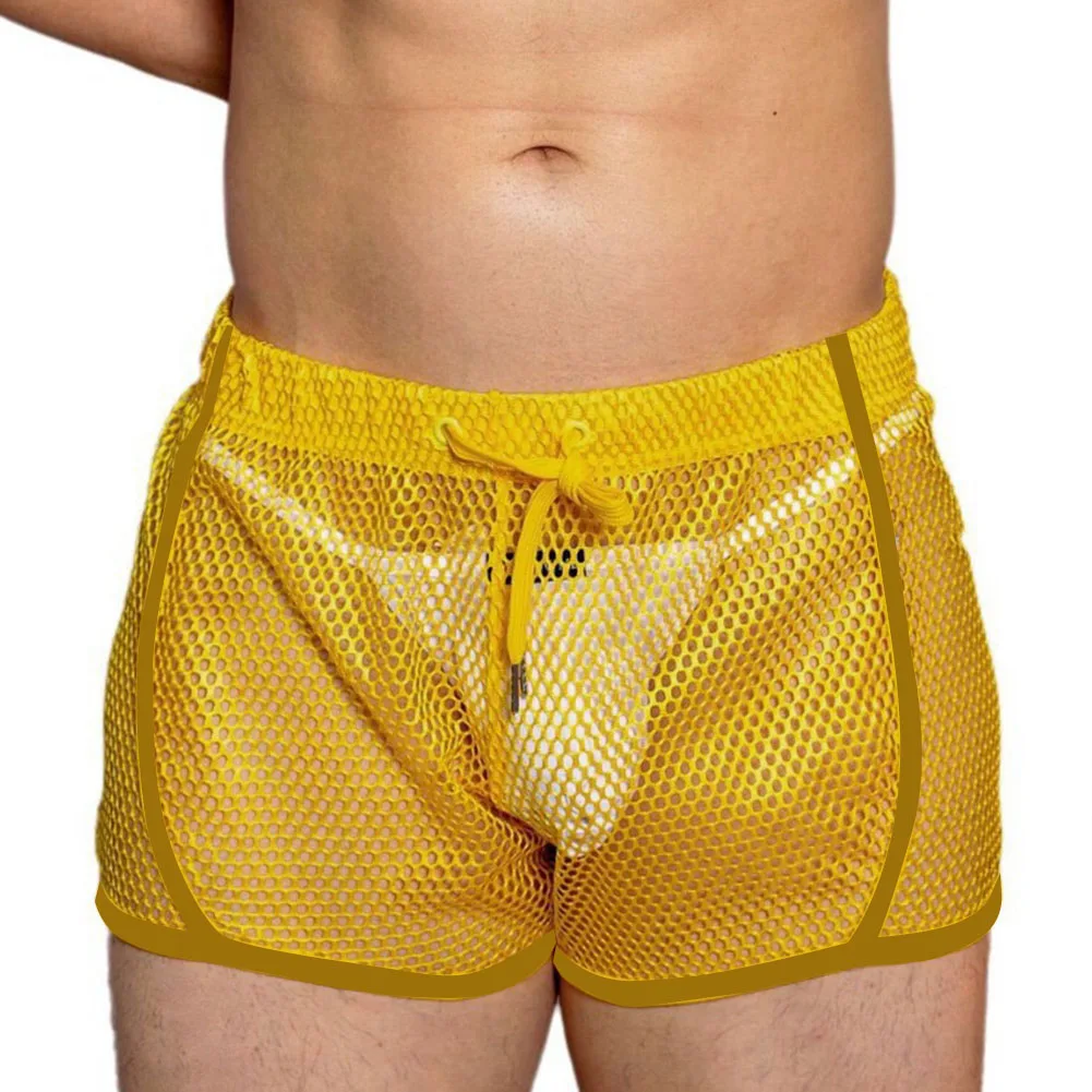 Men's Panties Low Waist Home Boxer Briefs Lounge Sexy Mesh Brazilian Underwear Breathable Sexy Lingerie Loose Drawstring Simple
Men's Panties Low Waist Home Boxer Briefs Lounge Sexy Mesh Brazilian Underwear Breathable Sexy Lingerie Loose Drawstring Simple