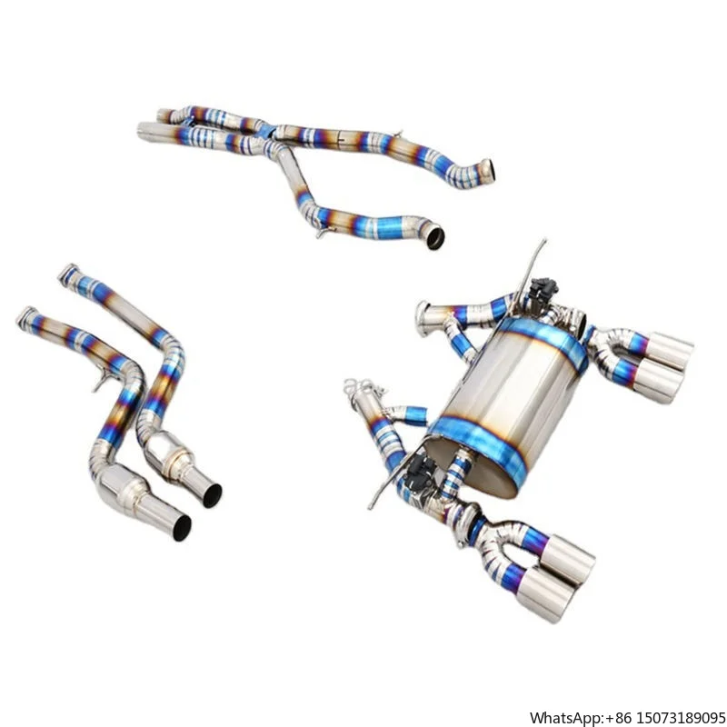 For M3 F80 Titanium Alloy Valve -Back Exhaust Electronic High-Performance Muffler Tips and Exhaust Pipes
For M3 F80 Titanium Alloy Valve -Back Exhaust Electronic High-Performance Muffler Tips and Exhaust Pipes