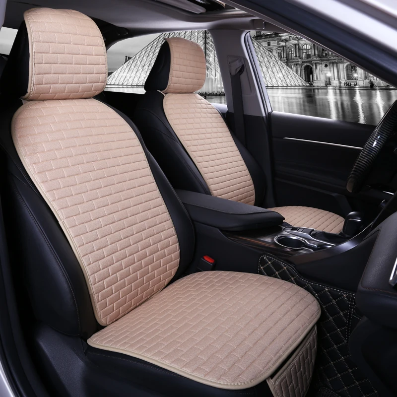 Flax Fabrics Car Seat Cover Universal Car seat Cushion Accessories Decorate Protection Covers For Car Front Seat Backrest
Flax Fabrics Car Seat Cover Universal Car seat Cushion Accessories Decorate Protection Covers For Car Front Seat Backrest