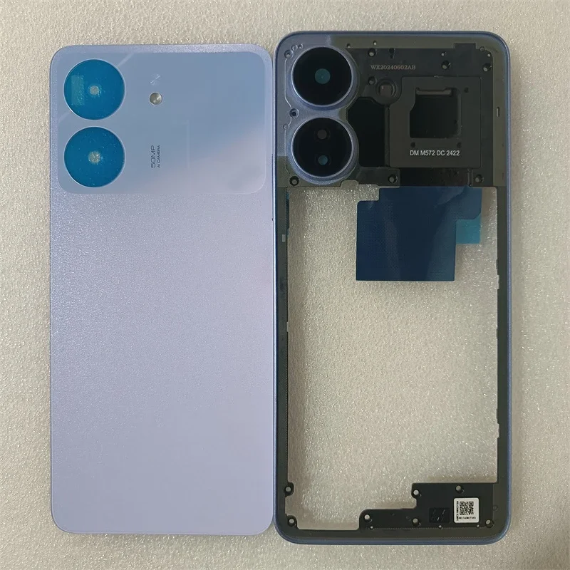 For Xiaomi Poco C65 Full Housing Case Middle Frame Battery Back Cover Rear Door With Camera Lens Repair Parts
For Xiaomi Poco C65 Full Housing Case Middle Frame Battery Back Cover Rear Door With Camera Lens Repair Parts