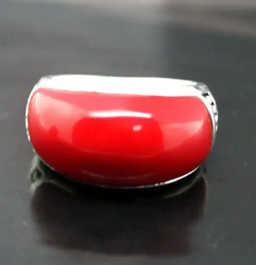 Fashion Jewelry 925 Sterling Silver 10*20mm Red Coral Ring Size 7/8/9/10
Fashion Jewelry 925 Sterling Silver 10*20mm Red Coral Ring Size 7/8/9/10
