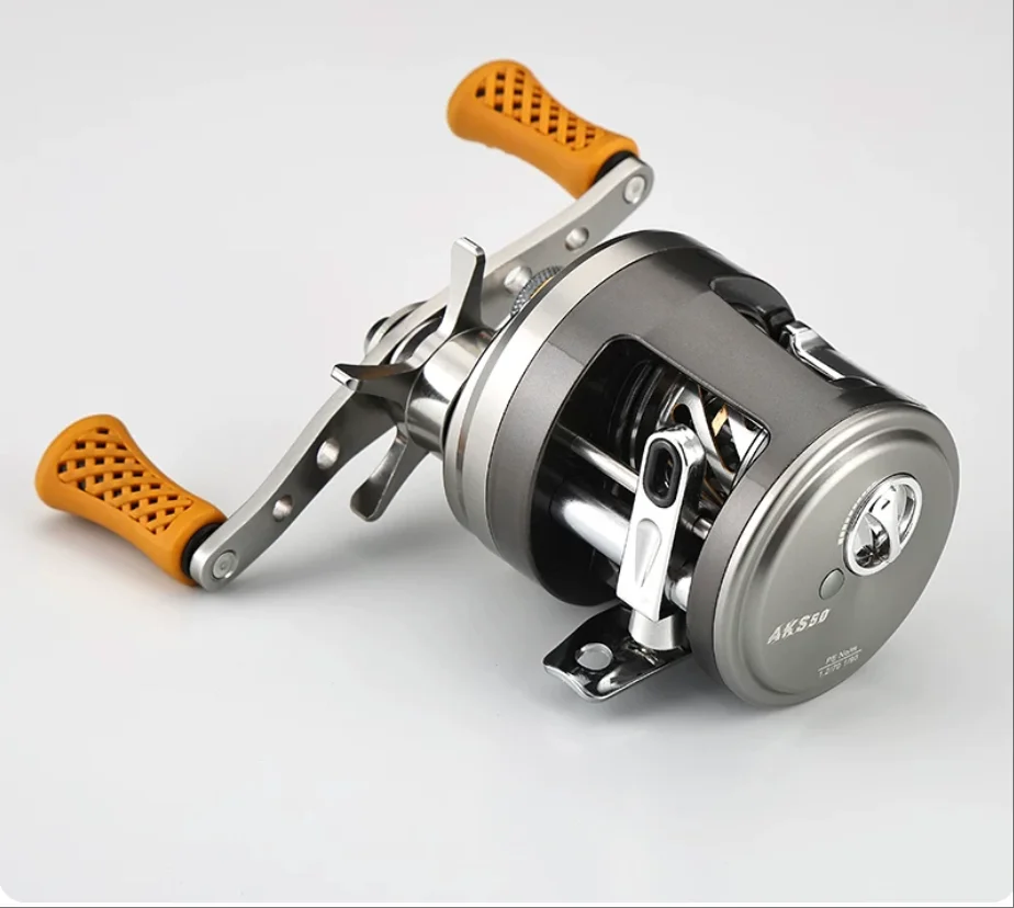 AKS Micro Drum Reel Fishing Reel Modification Overload Alarm Mini Shallow Line Cup
AKS Micro Drum Reel Fishing Reel Modification Overload Alarm Mini Shallow Line Cup