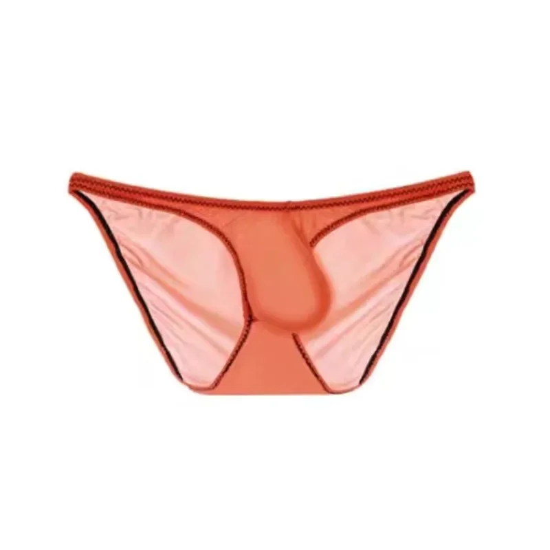 Classic, small size men's underwear, summer fashion personalized low-rise thin ice silk briefs
Classic, small size men's underwear, summer fashion personalized low-rise thin ice silk briefs